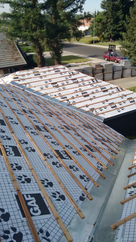 Roofing Underlayment Preparation