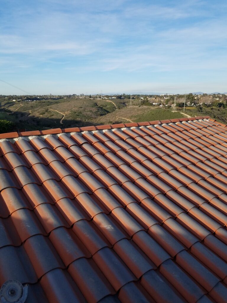 Clay Tile Roof Detail